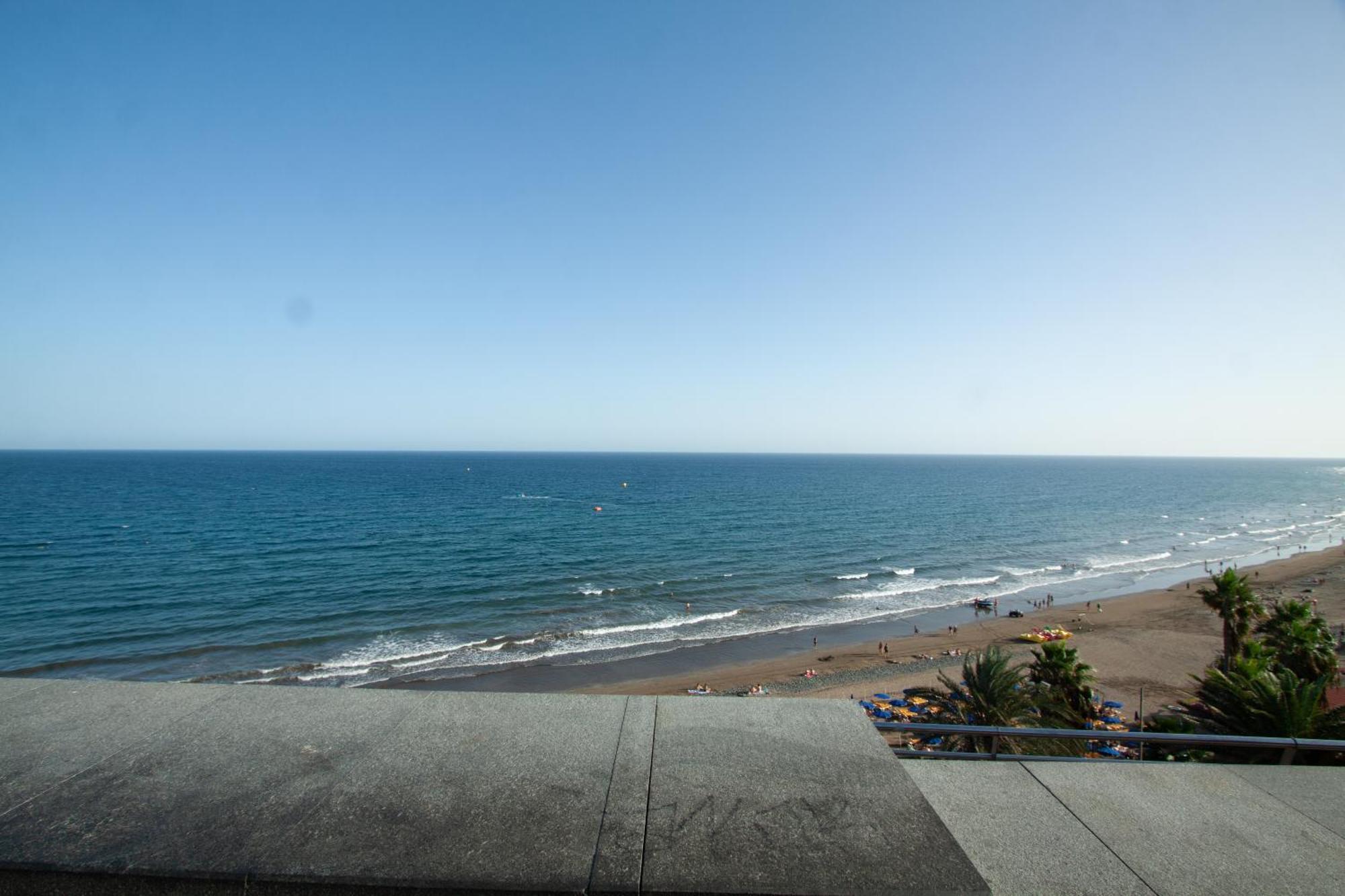 Apartamento Con Terraza Y Piscina En Playa Del Ing Playa del Inglés Eksteriør bilde