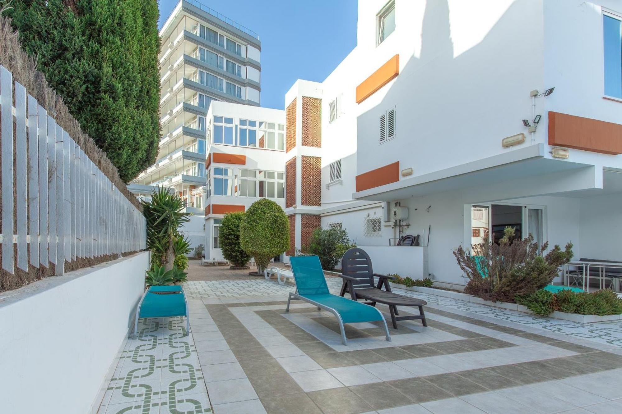 Apartamento Con Terraza Y Piscina En Playa Del Ing Playa del Inglés Eksteriør bilde