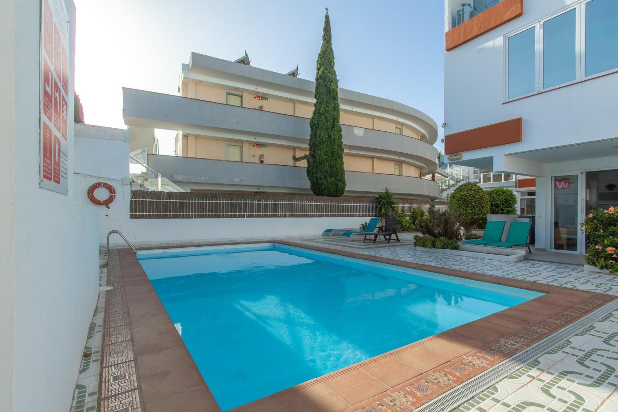 Apartamento Con Terraza Y Piscina En Playa Del Ing Playa del Inglés Eksteriør bilde